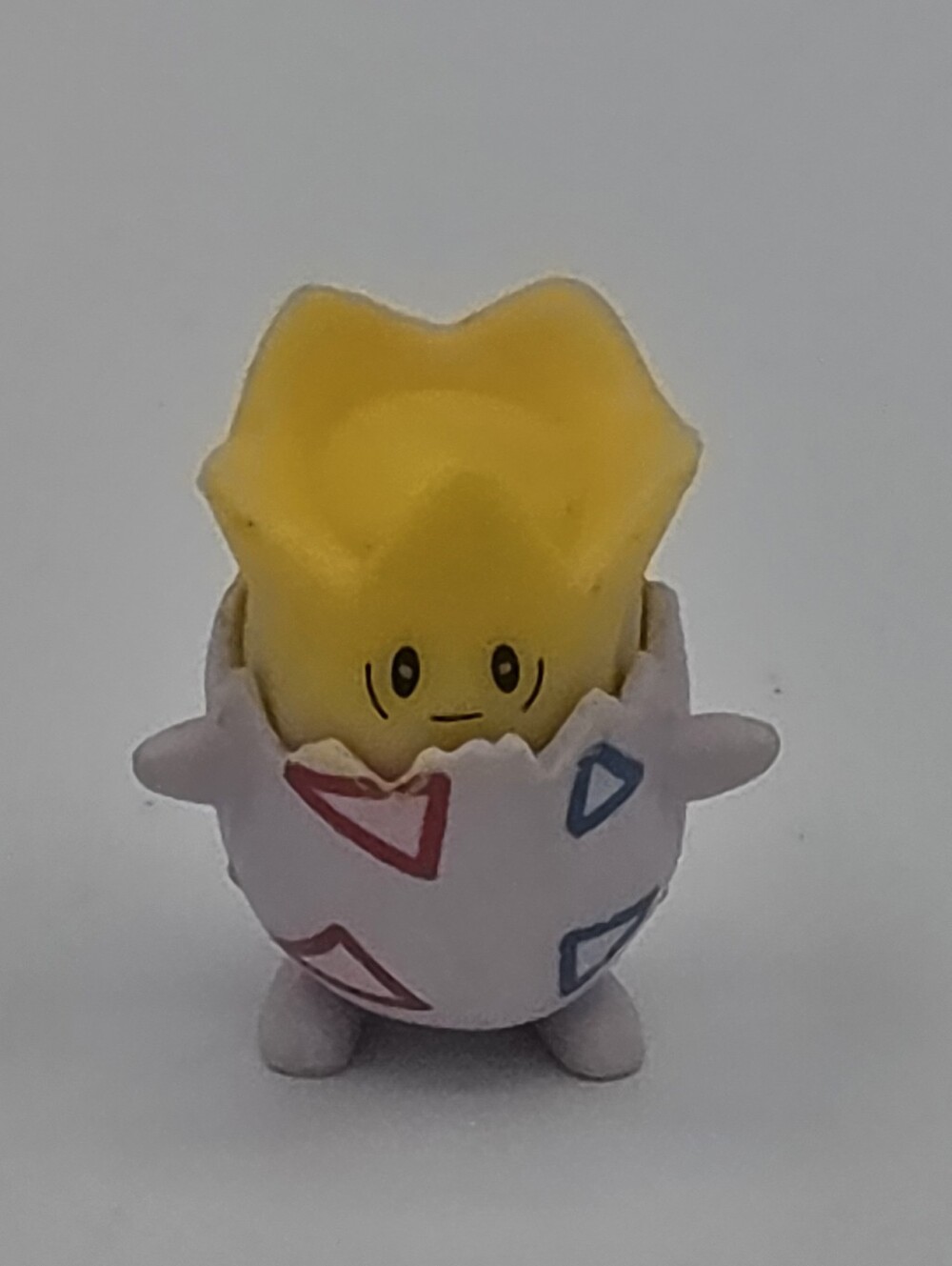 vintage miniature Togepi Pokémon figure, 1999, 2in